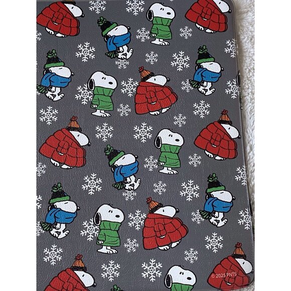PEANUTS Snoopy Puffer Jacket XL Anti-Fatigue Kitchen Mat 20” X 39” Winter NEW - Picture 10 of 16